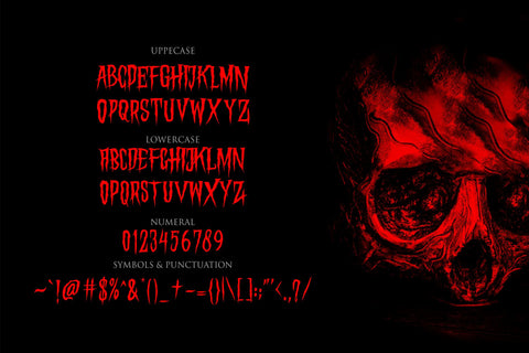 Hungry Hunters Font Holydie Studio 