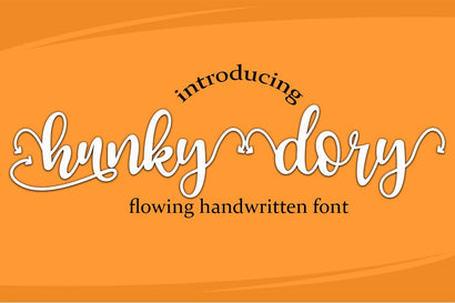 Hunky Dory Font Supersemar Letter 