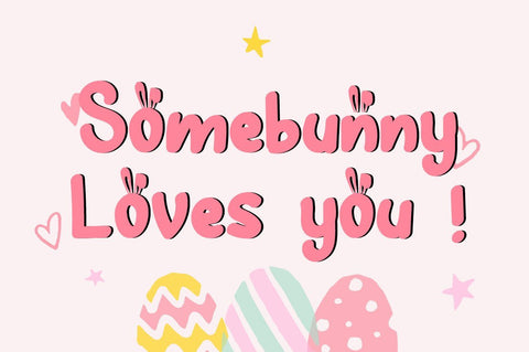 Hunny Bummy Font Dm Letter Studio 