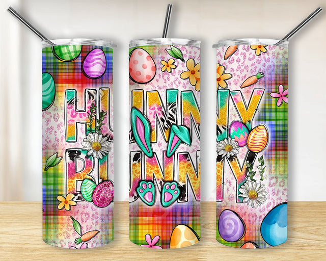 Hunny Bunny And Egg Easter Tumbler Png Sublimation Design, 20oz Skinny Tumbler Png, Hunny Bunny Tumbler Png, Egg Easter Tumbler Png Download Sublimation BouDesign 