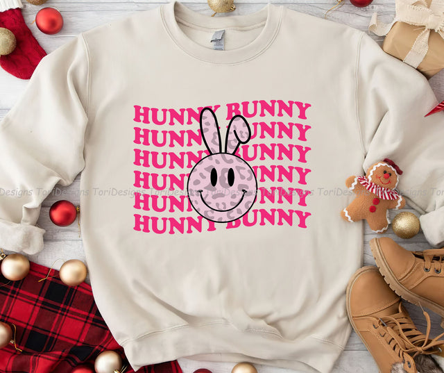 Hunny Bunny PNG, Easter Bunny PNG, Happy Easter PNG, Easter Cute Design File For Sublimation, Digital Download Sublimation ToriDesigns 