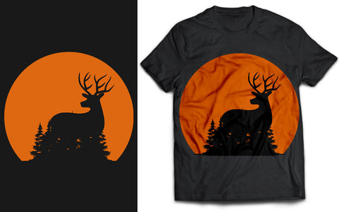 Hunter Deer Inspiration SVG T-Shirt Design SVG naemmiah021 