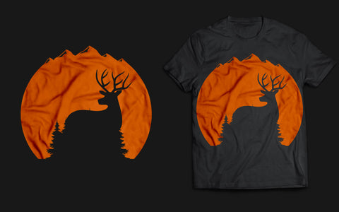 Hunter Deer Inspiration T-Shirt design SVG naemmiah021 