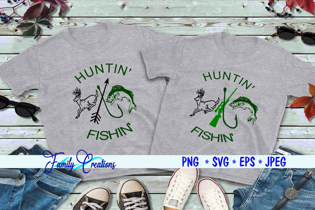 Huntin' Fishin' SVG Family Creations 