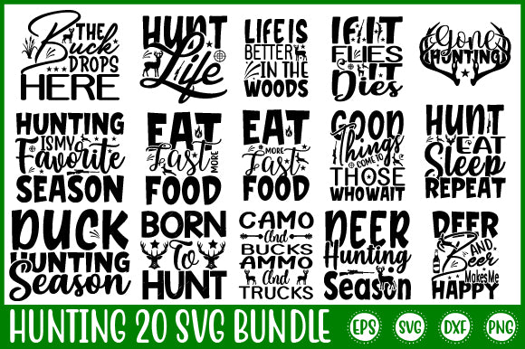 hunting bundle svg design SVG SH_Tee store 