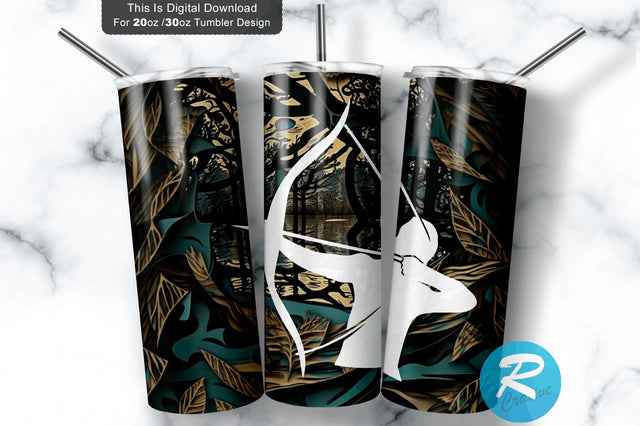 Hunting Camo 20 oz / 30 oz Tumbler PNG Sublimation Regulrcrative 