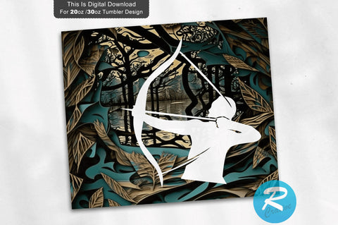 Hunting Camo 20 oz / 30 oz Tumbler PNG Sublimation Regulrcrative 