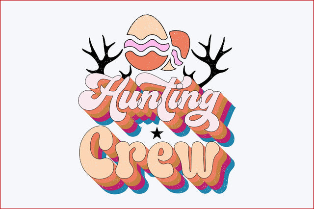 Hunting Crew Sublimation SVGArt 