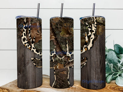 Hunting Deer 20oz Design Png, Deer Camo Tumbler Design, Hunting Camo Tumbler Wrap, Hunting Season Sublimation Png, Digital Download Sublimation iStyleDesign 