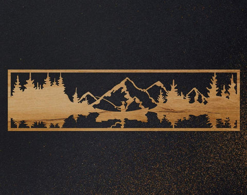 Hunting Fishing svg, dxf files for plasma, cnc files for wood, hunting svg, fishing svg, mountains svg, adventure svg, camping svg, duck SVG CutLeafSvg 