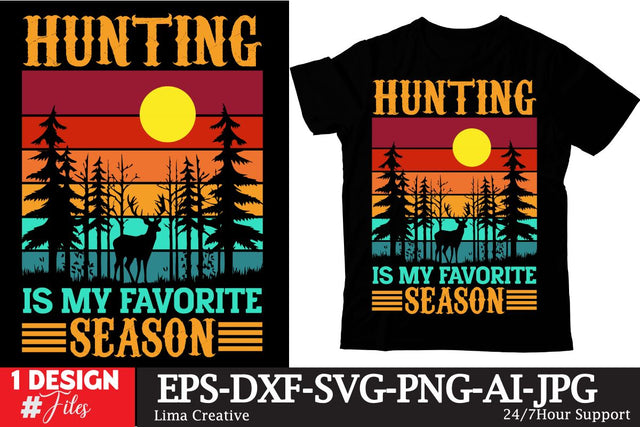 Hunting is My Favorite Season Sublimation Insomnia Std 