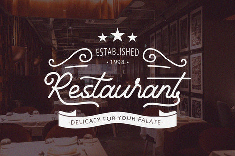 Hunting - Monoline Script Font Font Alpaprana Studio 