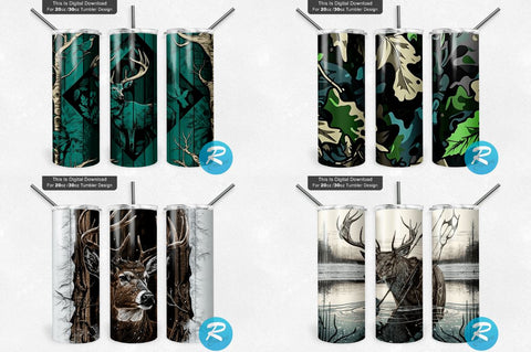 Hunting Png Tumbler Bundle Sublimation Regulrcrative 