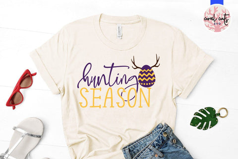 Hunting season – Easter SVG EPS DXF PNG Cutting Files SVG CoralCutsSVG 