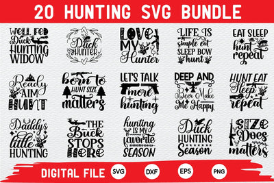 Hunting svg bundle cut file SVG buydesign 