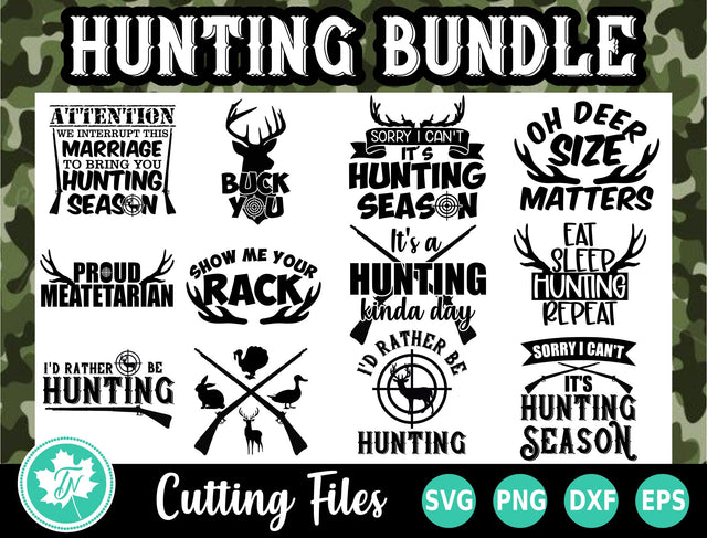 Hunting SVG Bundle SVG TrueNorthImagesCA 