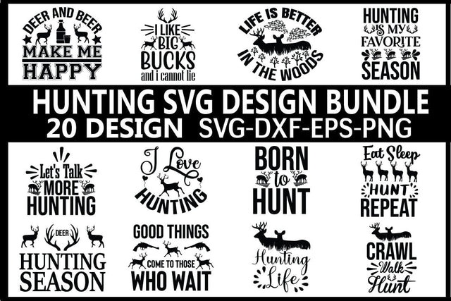 Hunting svg design bundle SVG designer krishna 