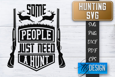 Hunting SVG | Hunter SVG | Man Quotes | Dad SVG SVG Fly Design 