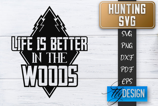 Hunting SVG | Hunter SVG | Man Quotes | Dad SVG SVG Fly Design 