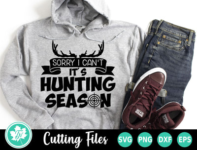 Hunting SVG | I Can't It's Hunting Season SVG SVG TrueNorthImagesCA 