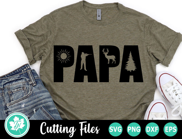 Hunting SVG | Papa SVG | Fathers Day SVG SVG TrueNorthImagesCA 
