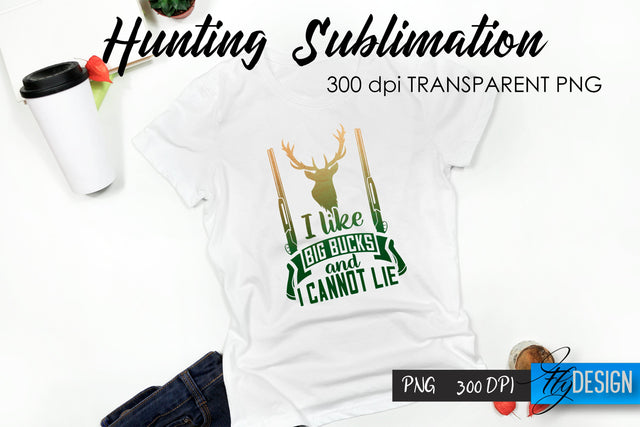 Hunting T-Shirt Sublimation. Hunter T-Shirt Design v.18 Sublimation Fly Design 