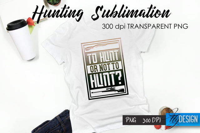 Hunting T-Shirt Sublimation. Hunter T-Shirt Design v.38 Sublimation Fly Design 
