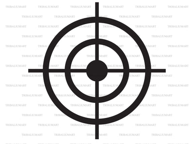 Hunting target SVG TribaliumArtSF 