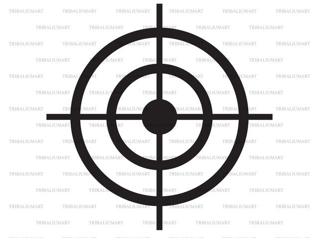 Hunting target SVG TribaliumArtSF 