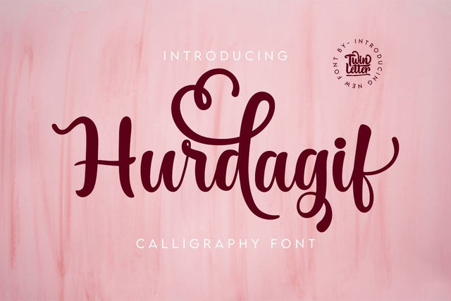 Hurdagif Font twinletter 