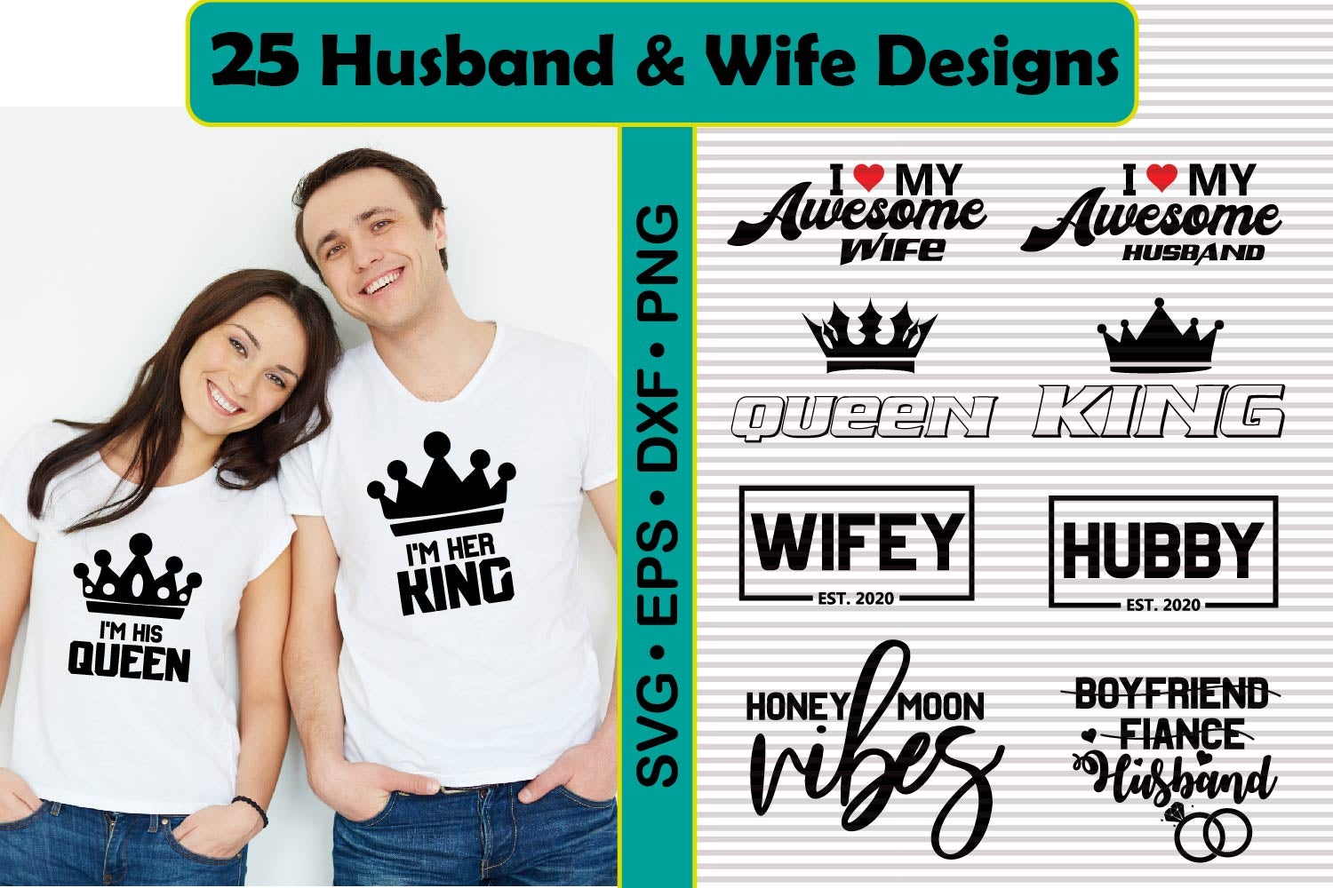 Husband And Wife SVG Quotes Bundle , husband and wife svgs - So Fontsy