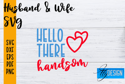 Husband and Wife SVG | Husband Quotes SVG | Wife Quotes Designs SVG Fly Design 