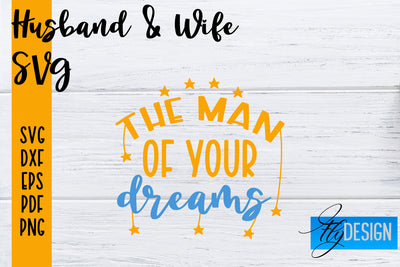 Husband and Wife SVG | Husband Quotes SVG | Wife Quotes Designs SVG Fly Design 
