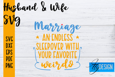 Husband and Wife SVG | Husband Quotes SVG | Wife Quotes Designs SVG Fly Design 