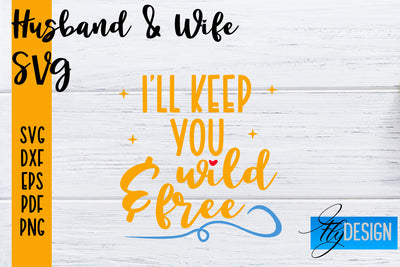 Husband and Wife SVG | Husband Quotes SVG | Wife Quotes Designs SVG Fly Design 