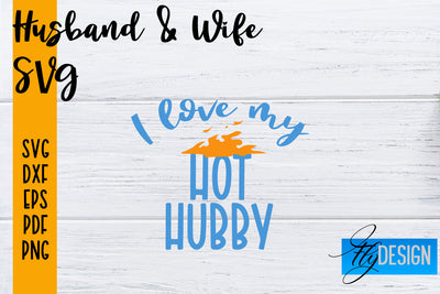 Husband and Wife SVG | Husband Quotes SVG | Wife Quotes Designs SVG Fly Design 
