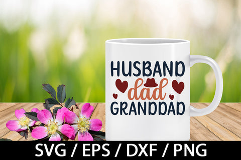 Husband dad grandad svg SVG akazaddesign 