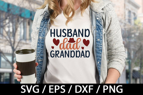 Husband dad grandad svg SVG akazaddesign 