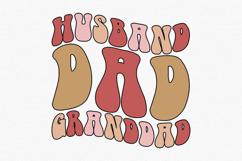 Husband, Dad, Granddad - Bowtie SVG designartist 