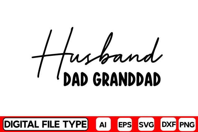 Husband Dad Granddad SVG CraftlabSvg29 