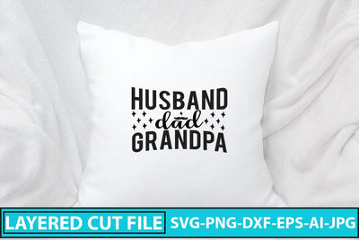 Husband Dad Grandpa SVG Cut File SVG Syaman 