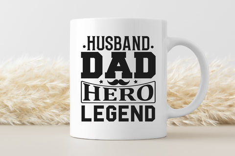 Husband dad hero legend SVG SVG Regulrcrative 