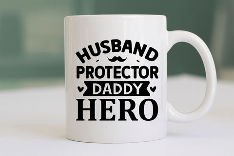 Husband daddy protector hero SVG SVG Regulrcrative 