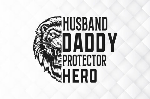 Husband daddy protector hero SVG SVG Regulrcrative 