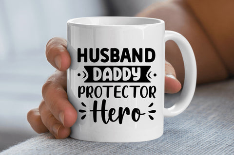 Husband daddy protector hero SVG SVG Regulrcrative 