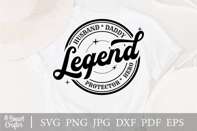 Husband Daddy Protector Hero SVG,Father's Day svg,Daddy quote svg,Dad life svg,Father shirt svg,Dad sayings svg SVG Fauz 