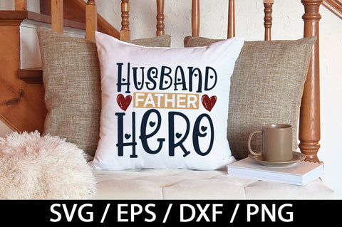 Husband father hero svg SVG akazaddesign 