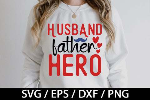 Husband father hero svg SVG akazaddesign 