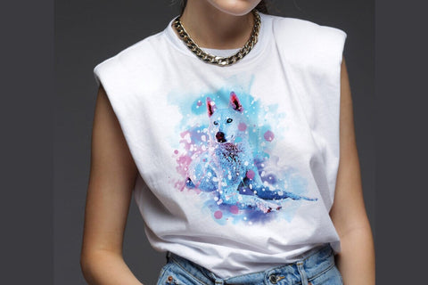 Husky Watercolor Sublimation Clipart PNG JPG Sublimation nikola 