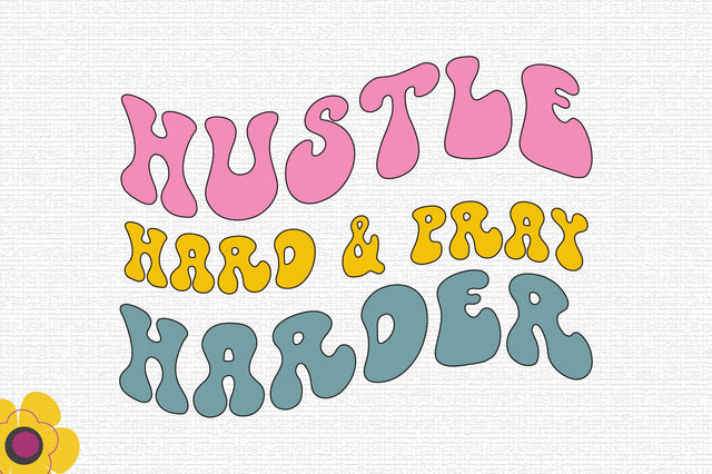 Hustle Hard & Pray Harder SVG SVG Rupkotha 